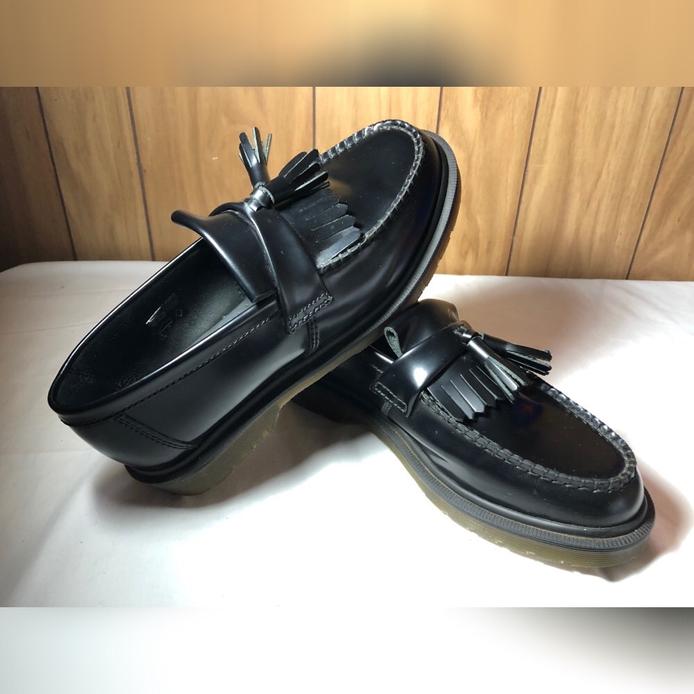 Dr. Martens Adrian Smooth Black Loafers